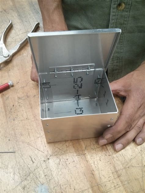 diy metal project box|enclosures metal box project.